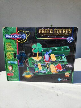 Elenco Snap Circuits Green Energy SCG-225 Science Engineering STEM Toy Projects